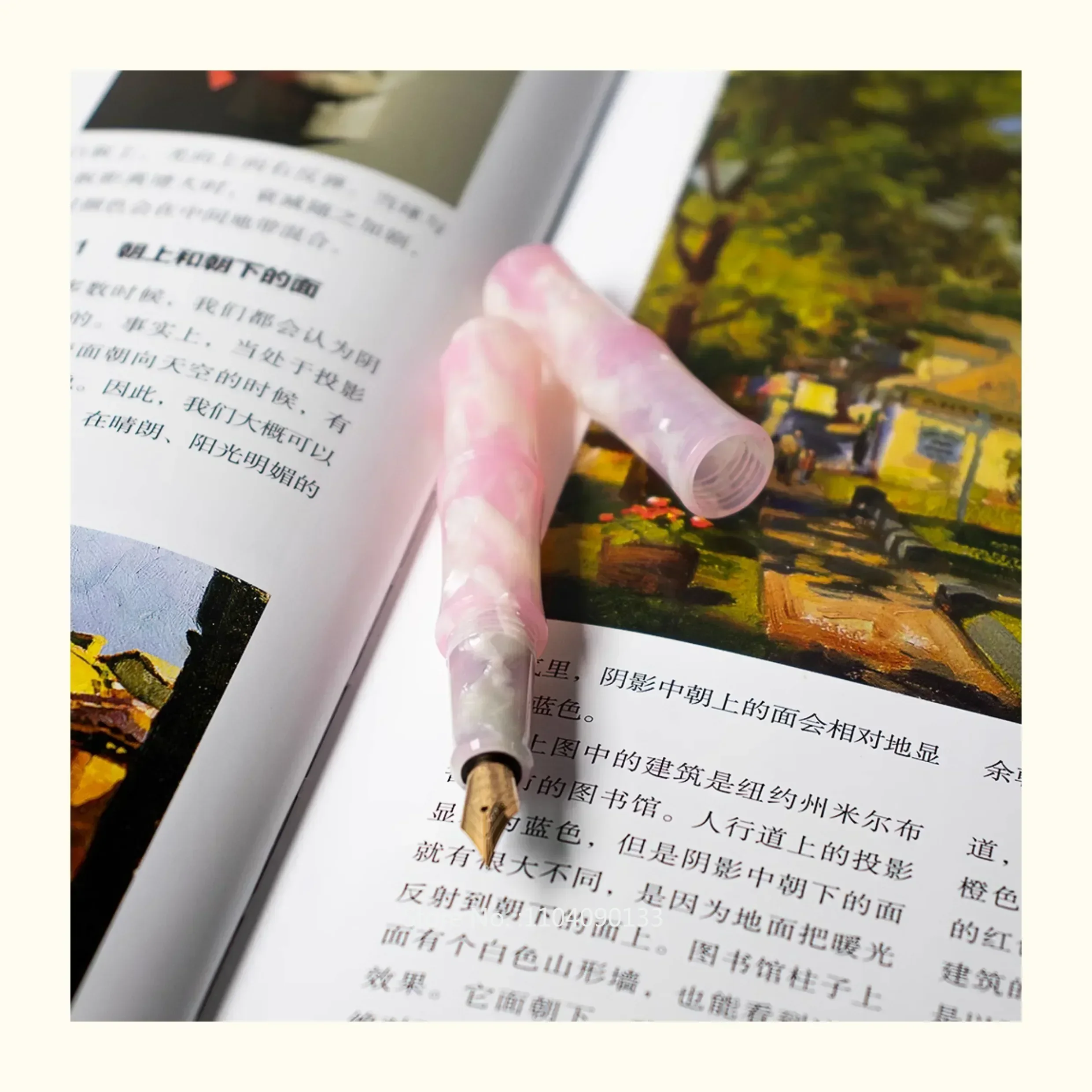 Resin Art Business - Hot A106 Acrylic Bamboo Fountain Pen