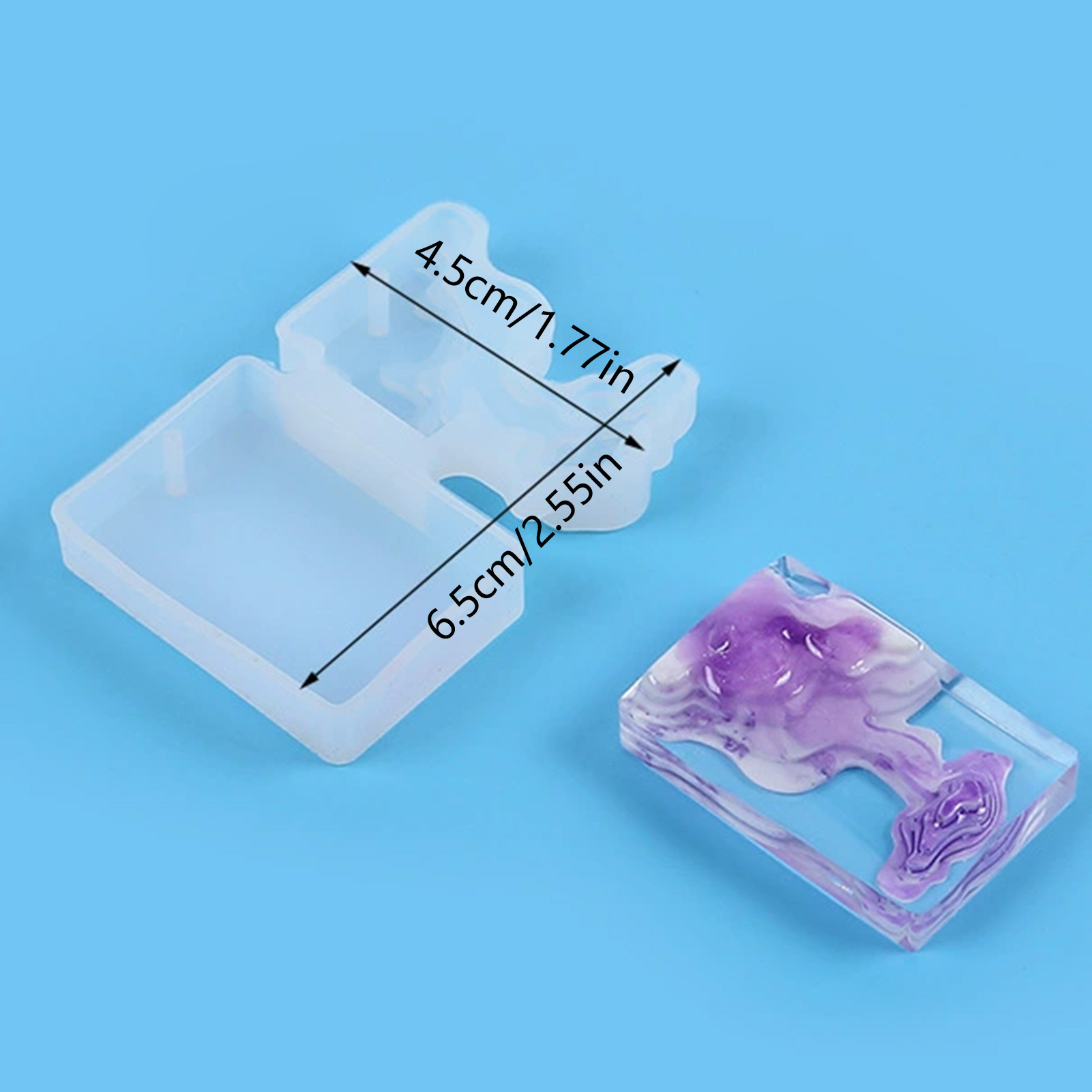 3pcs DIY Crystal Mold Set Roun - Resin Art Geode ulasan dan harga
