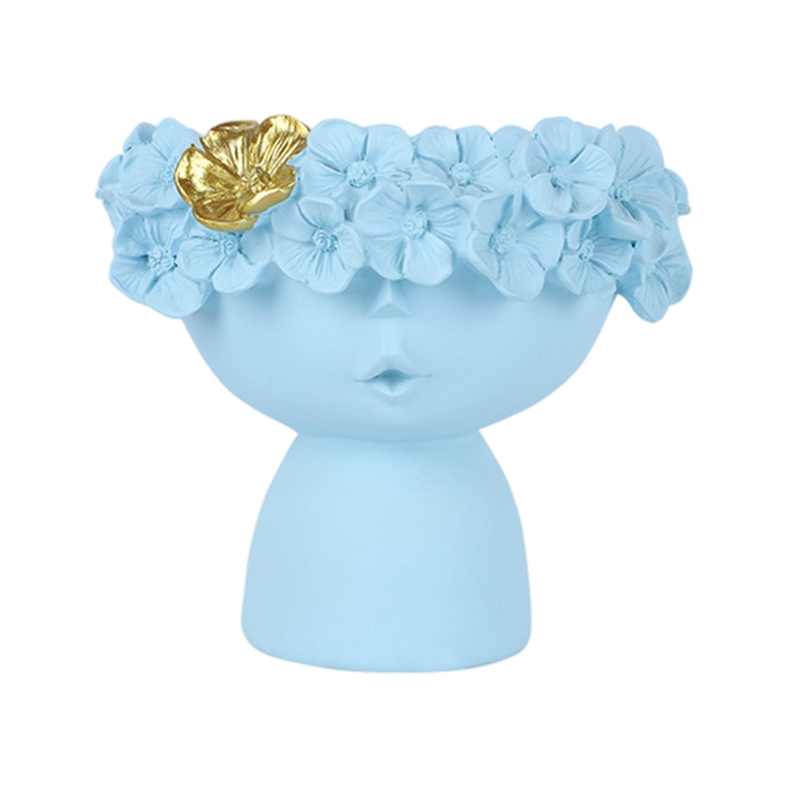 Creative Ceramic Female Face A - Resin Art Table Top ulasan dan harga