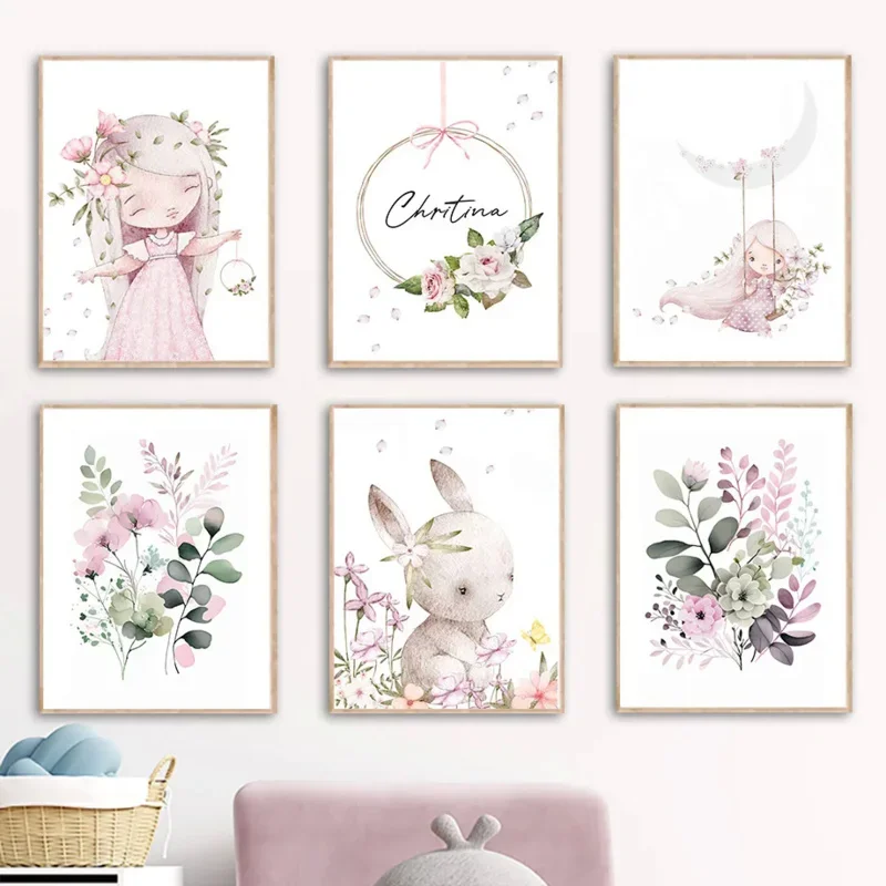 Nordic Cartoon Aesthetics Wall - Resin Art Aesthetic ulasan dan harga