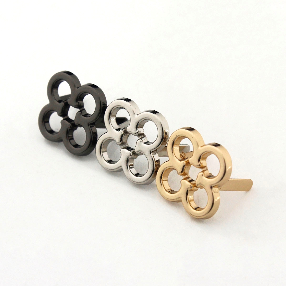 2pcs Metal Flower Shape Decora - Resin Art Ring ulasan dan harga