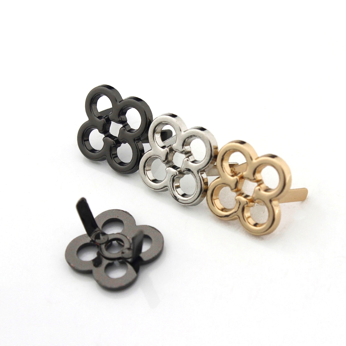 2pcs Metal Flower Shape Decora - Resin Art Ring ulasan dan harga