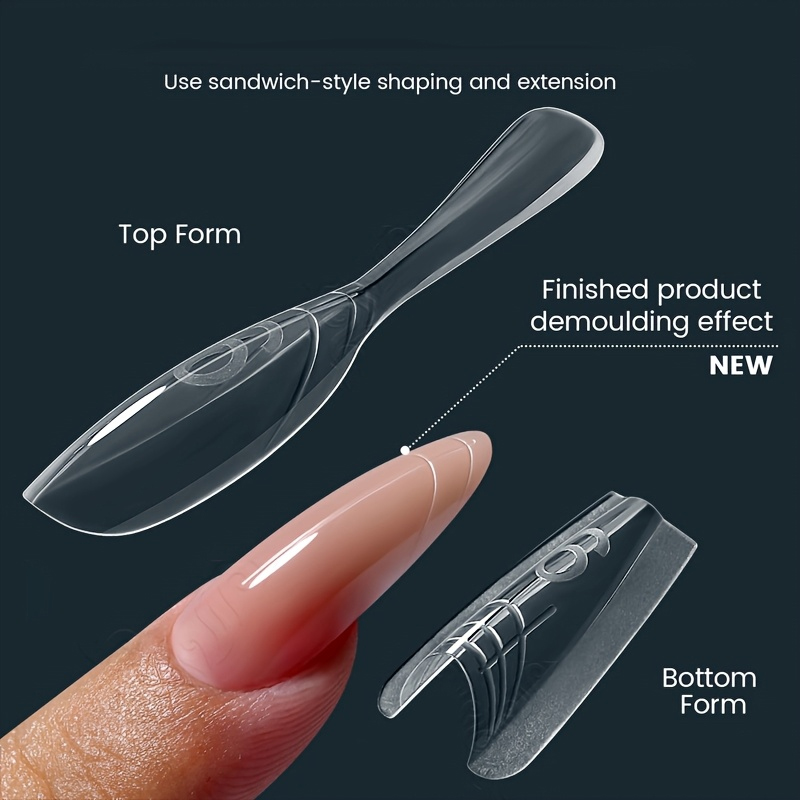 240 Pieces of Dual-Form Nail F - Resin Art Templates Free ulasan dan harga