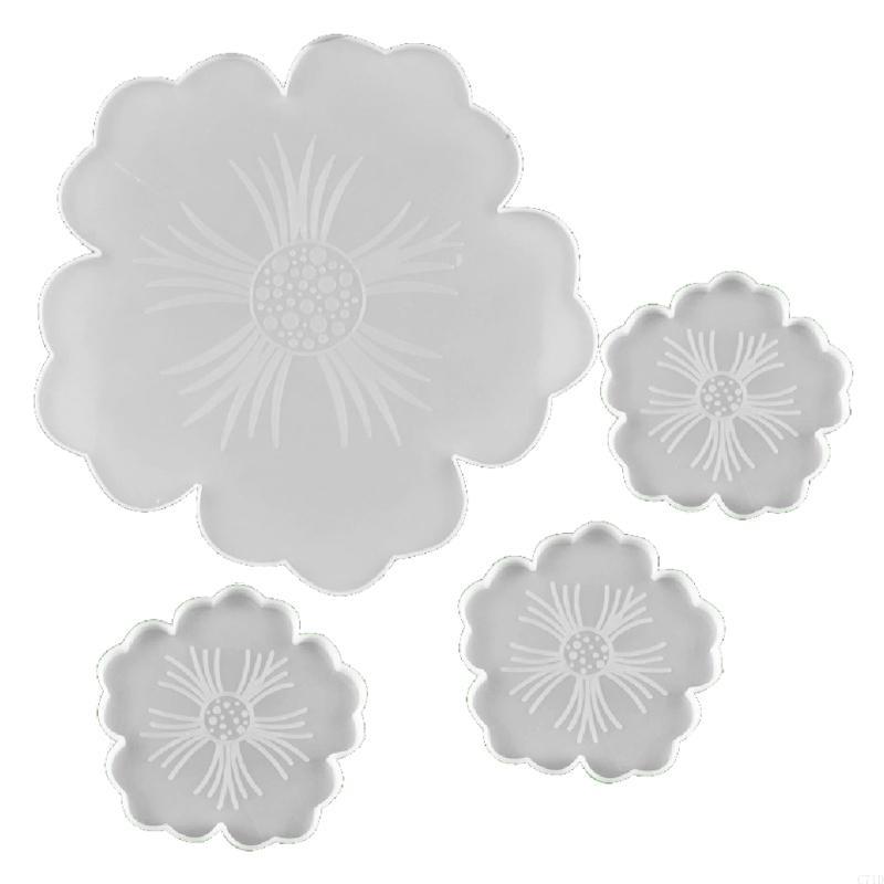 Large Flower Resin Molds DIY S - Resin Art Geode ulasan dan harga