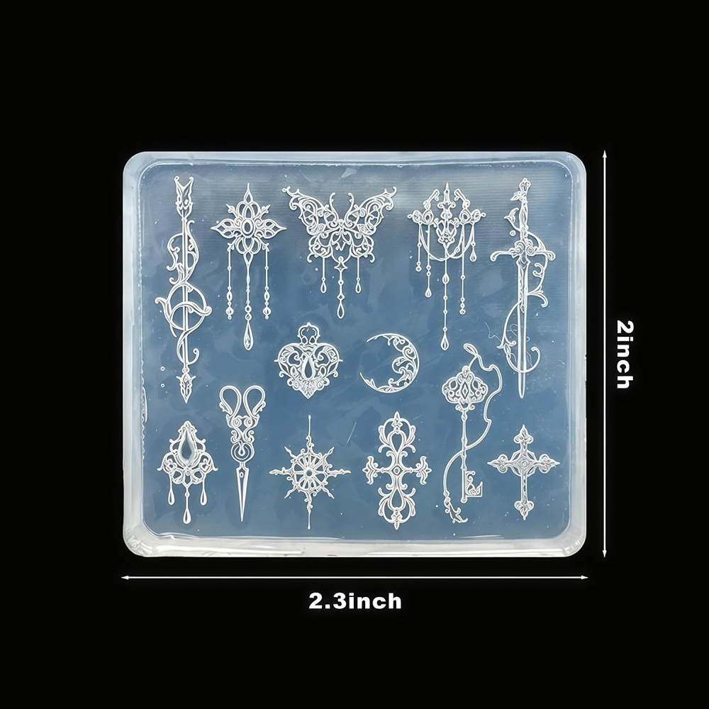 Arrow Silicone Mold Moon Resin - Resin Art Templates Free ulasan dan harga