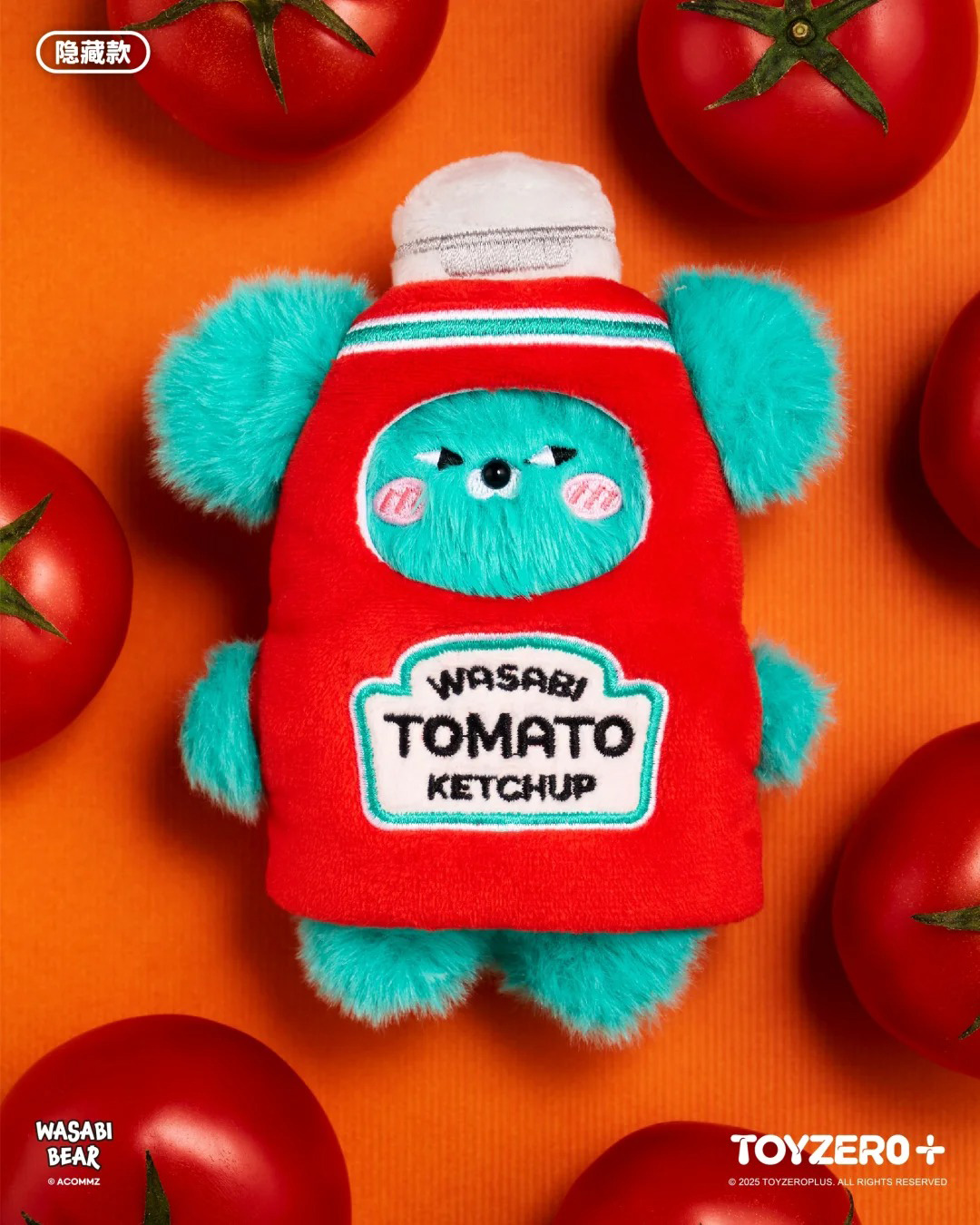 Wasabi Bear Flavor Fusion Mini - Resin Art Keychain ulasan dan harga