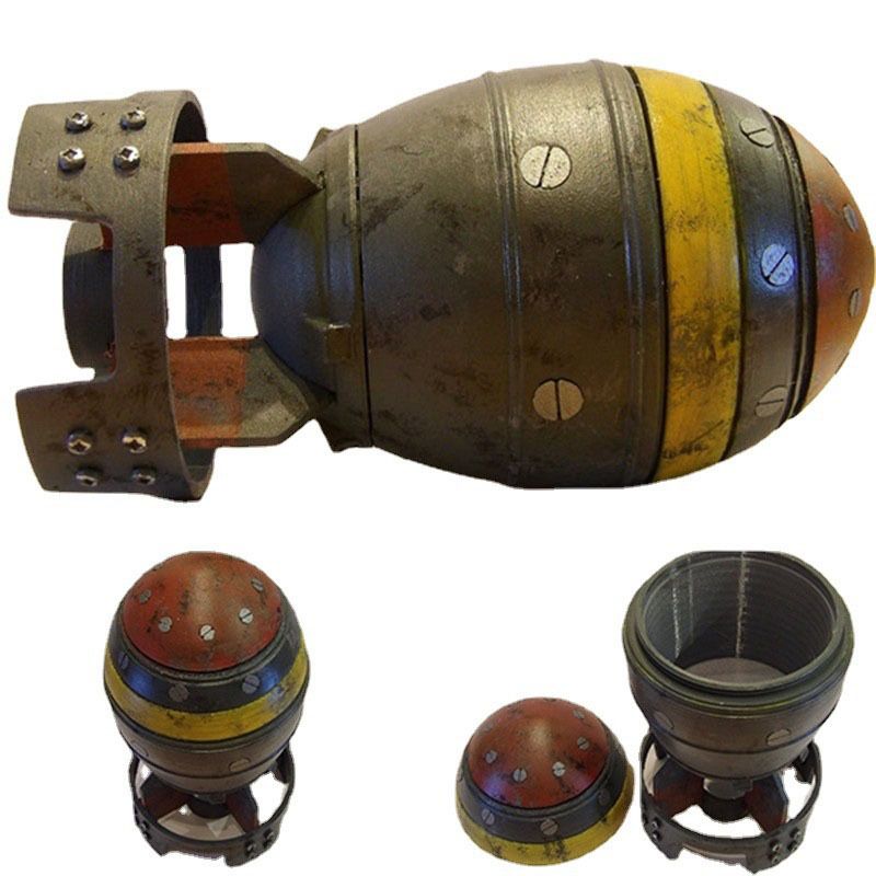 New Mini Nuke Bomb Storage Box - Resin Art Table Top ulasan dan harga