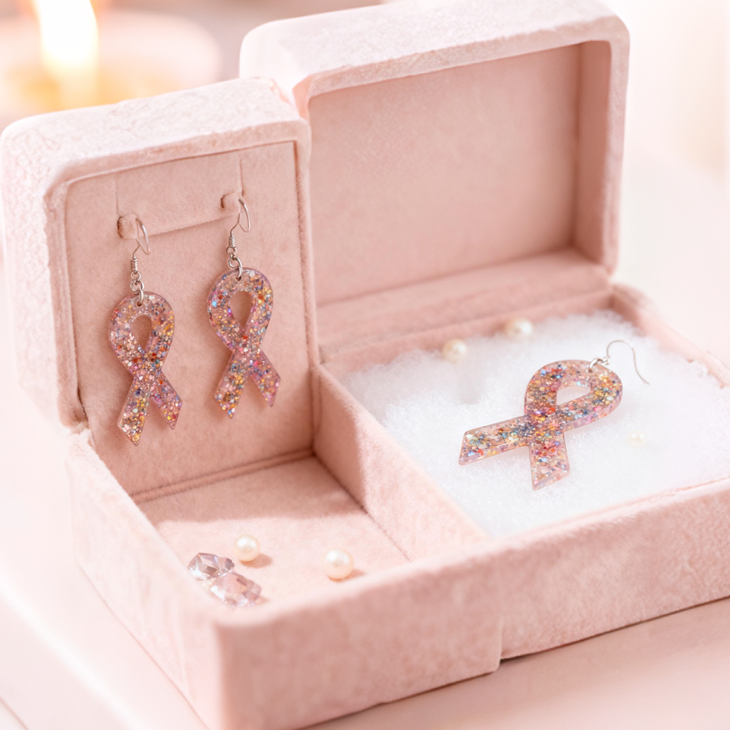 DIY Ribbon Earring Resin Molds - Resin Art Kit With Molds ulasan dan harga