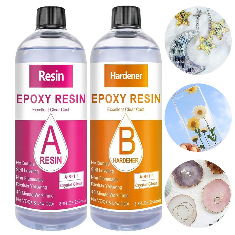 Crystal Clear Epoxy Resin Kit  - Resin Art Table Top ulasan dan harga