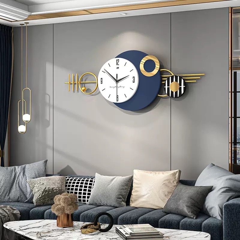 Nordic Luxury Wall Clock Creat - Resin Art Wall Clock ulasan dan harga