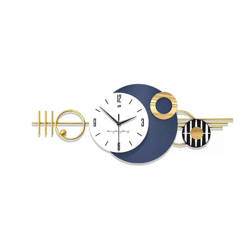 Nordic Luxury Wall Clock Creat - Resin Art Wall Clock ulasan dan harga