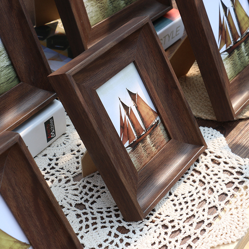 Vintage Resin Photo Frame Clas - Resin Art Table Top ulasan dan harga