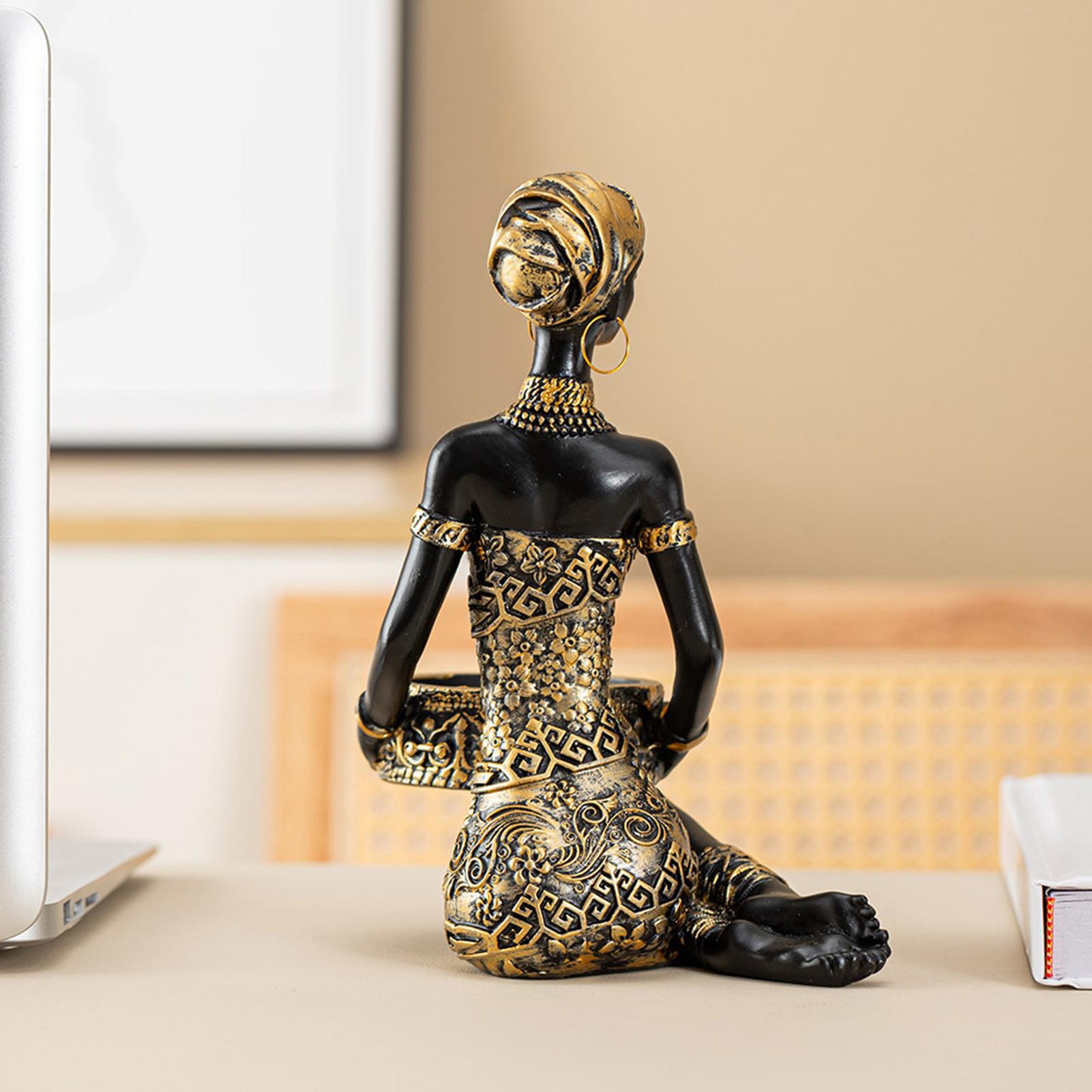 African Art Sculptures Resin T - Resin Art Ring ulasan dan harga