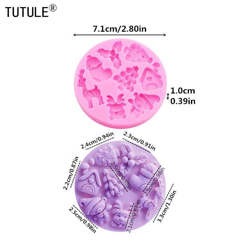 Christmas Series Silicone Mold - Resin Art Kit With Molds ulasan dan harga