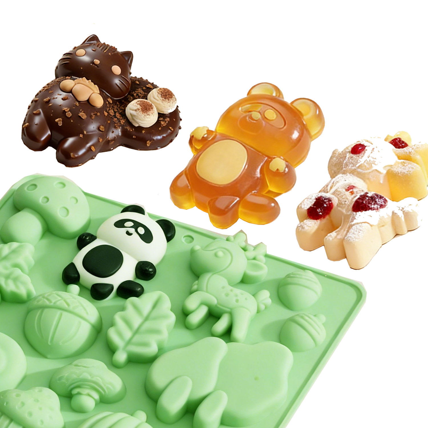 1 Silicone Cake Mold in the Sh - Resin Art Kit With Molds ulasan dan harga