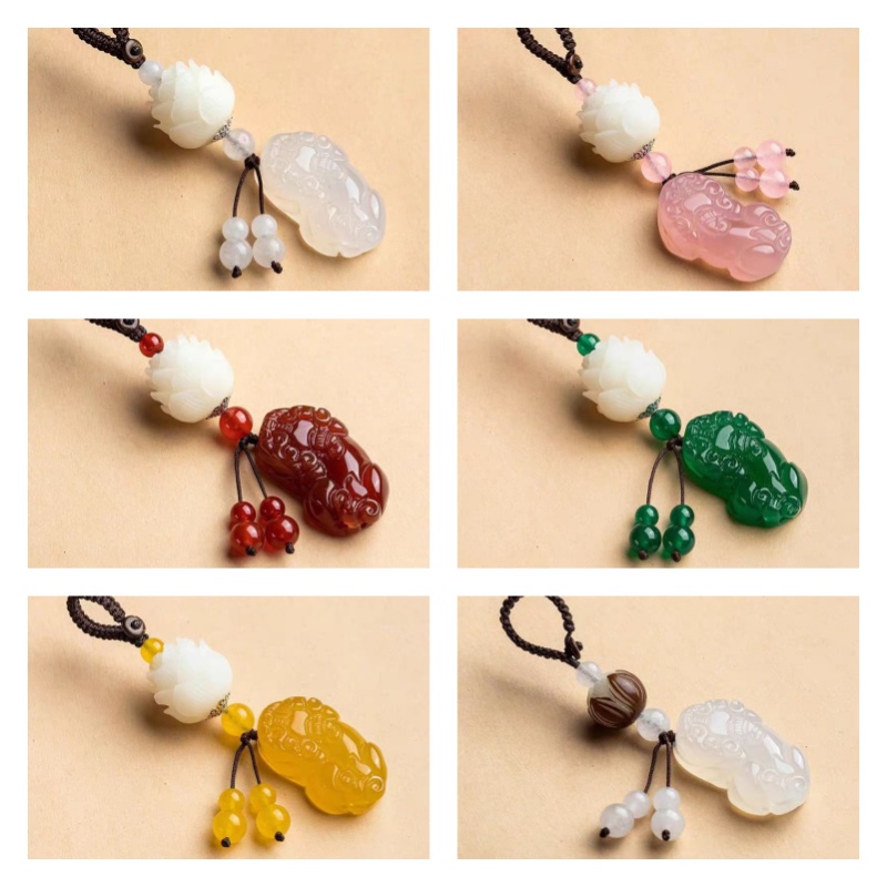 Pendant Lotus Keychain Car Cha - Resin Art Ring ulasan dan harga