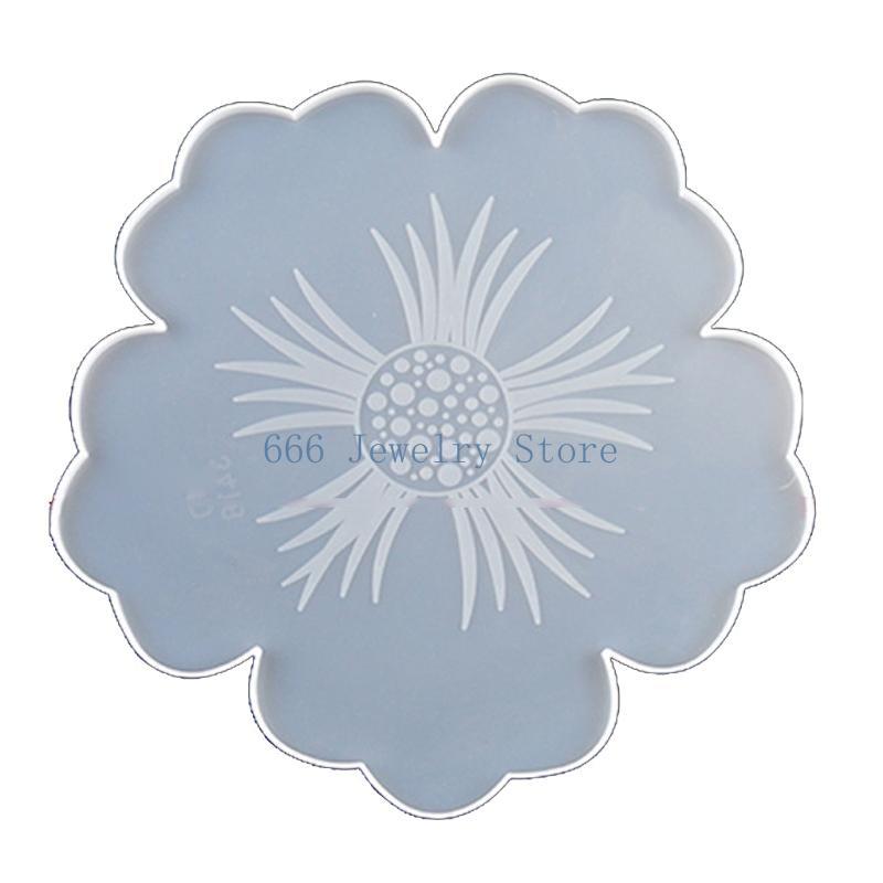 F2TD Large Flower Shape Resin  - Resin Art Geode ulasan dan harga