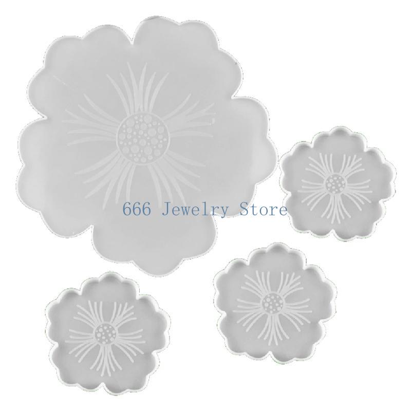 F2TD Large Flower Shape Resin  - Resin Art Geode ulasan dan harga