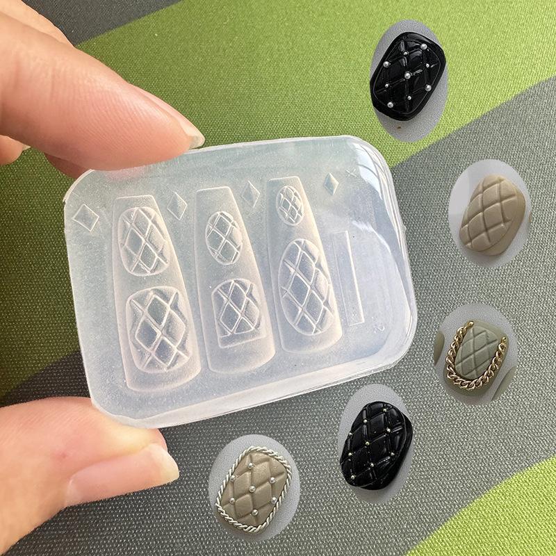 Portable Reusable Silicone Nai - Resin Art Templates Free ulasan dan harga