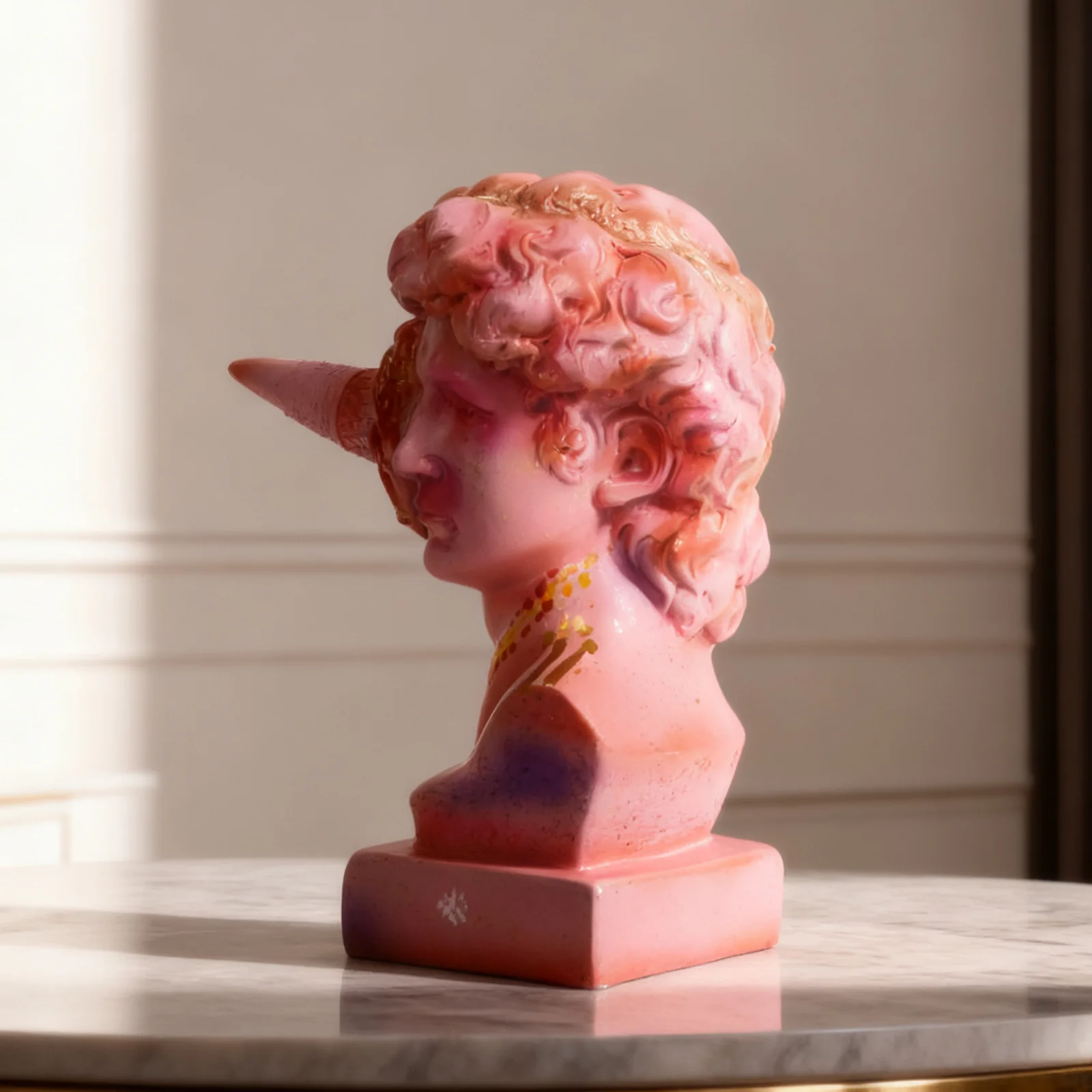 Graffiti David Statue Art with - Resin Art Ideas ulasan dan harga