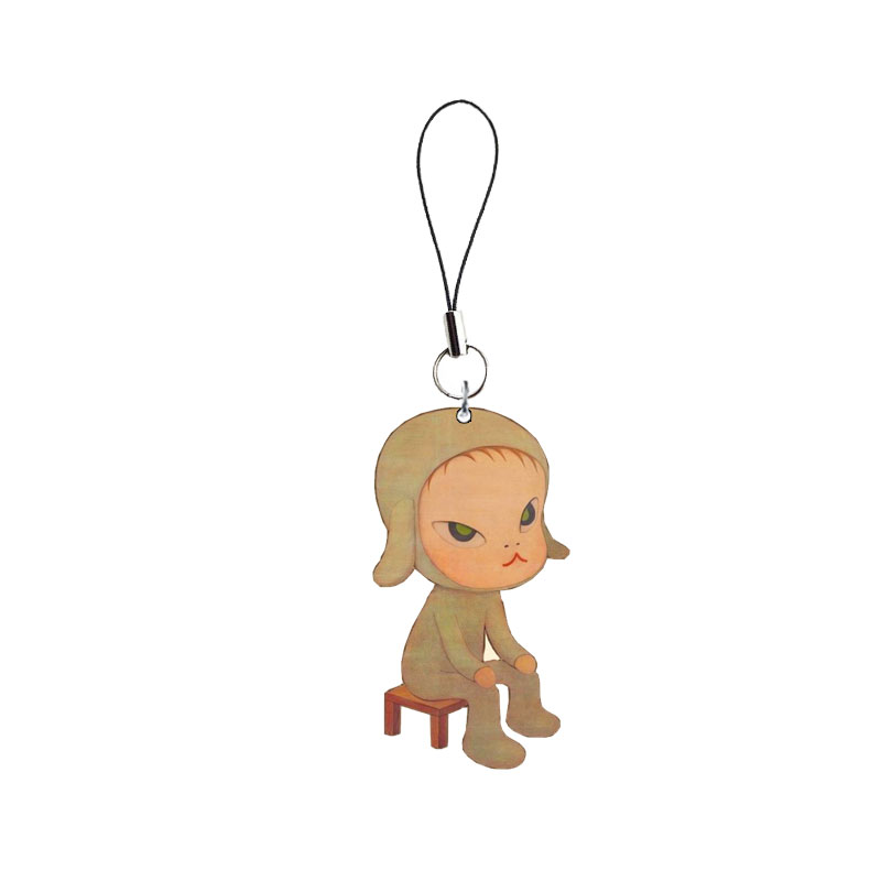 Nara Yoshitomo Phone Charm Key - Resin Art Keychain ulasan dan harga