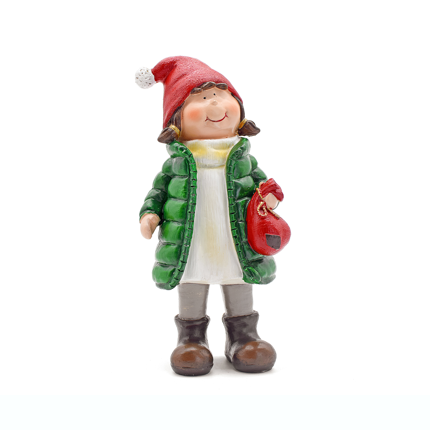 Set Of 2 Christmas Boy AndGirl - Resin Art Table Top ulasan dan harga
