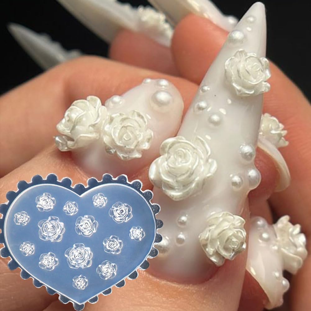 3D Flower Nail Molds Silicone  - Resin Art Templates Free ulasan dan harga