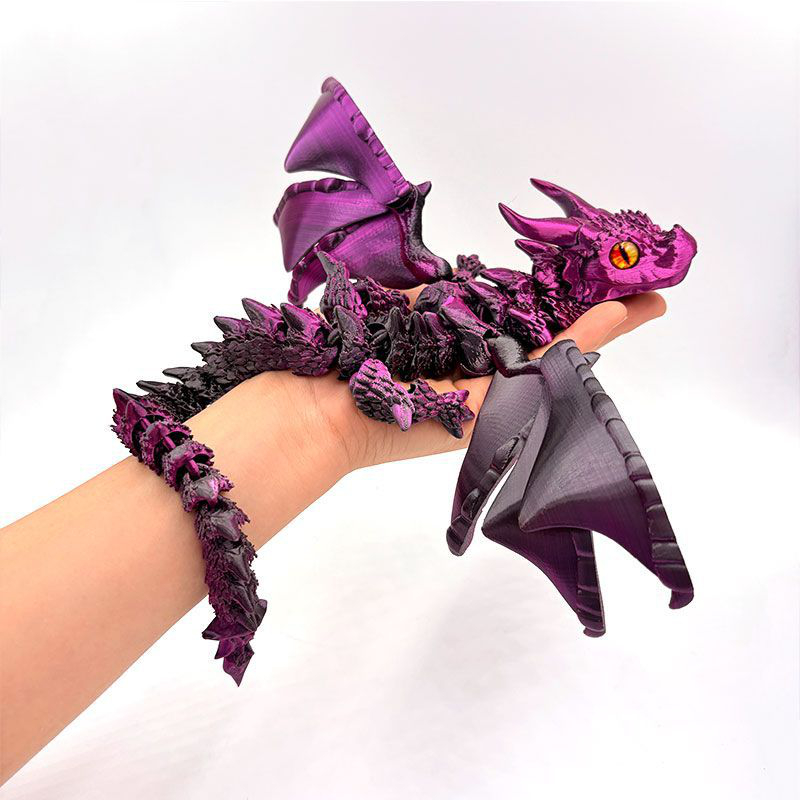 3D Printed Winged Carriage Dra - Resin Art Table Top ulasan dan harga