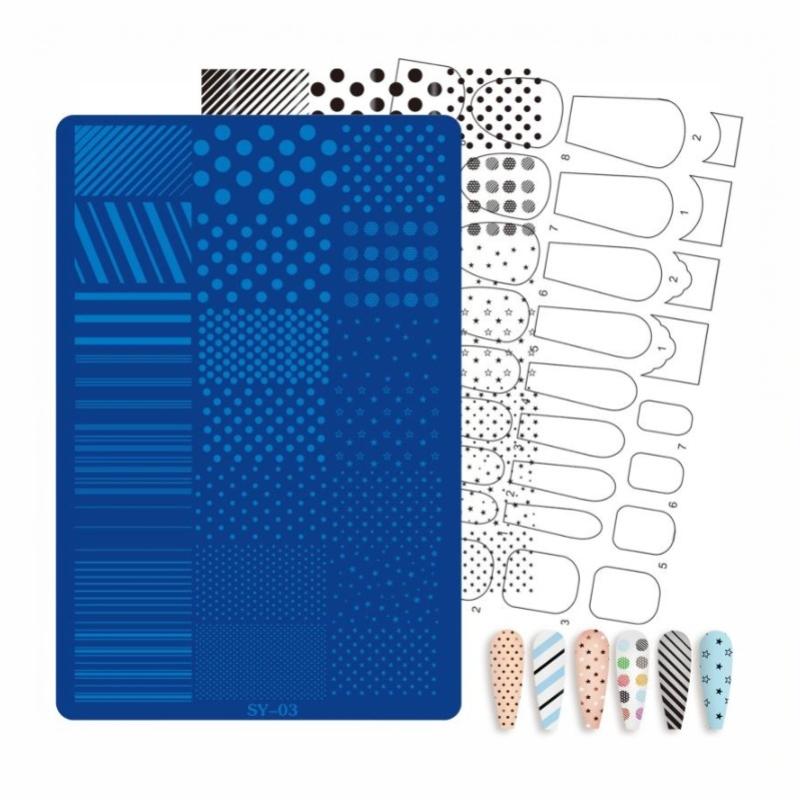 New Reusable Nail Art Transfer - Resin Art Templates Free ulasan dan harga