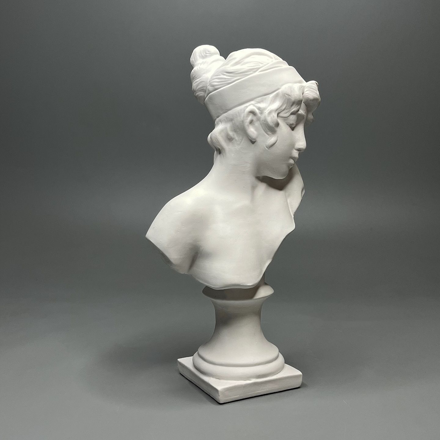 Greek Sappho Bust Statue Resin - Resin Art Aesthetic ulasan dan harga