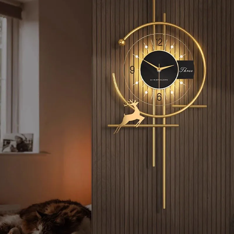 Popular Dining Room Wall Clock - Resin Art Wall Clock ulasan dan harga