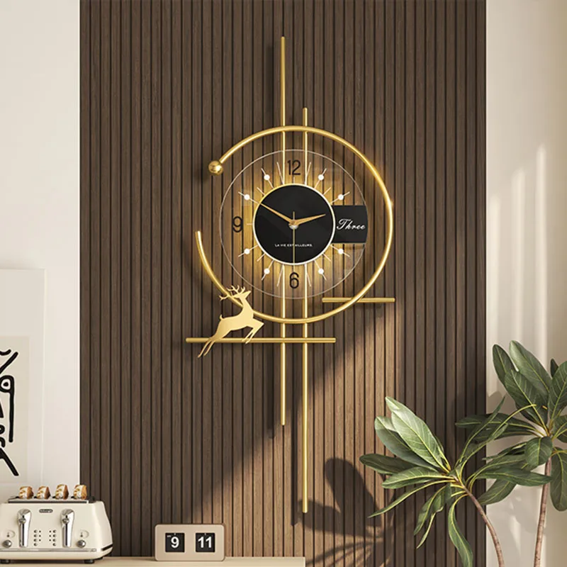 Popular Dining Room Wall Clock - Resin Art Wall Clock ulasan dan harga