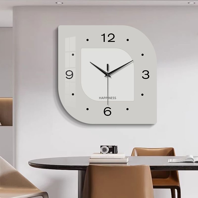 Restaurant Clock Wall Clock Li - Resin Art Wall Clock ulasan dan harga