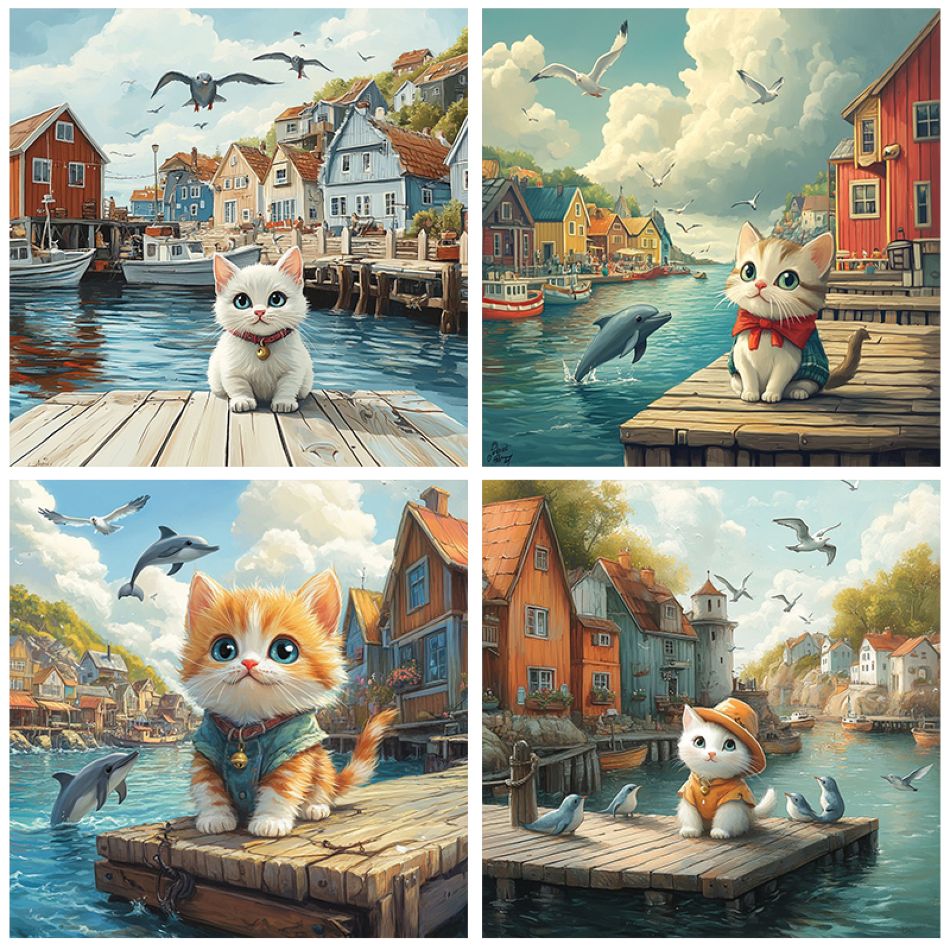 CHENISTORY Cat Diamond Paintin - Resin Art Ideas ulasan dan harga