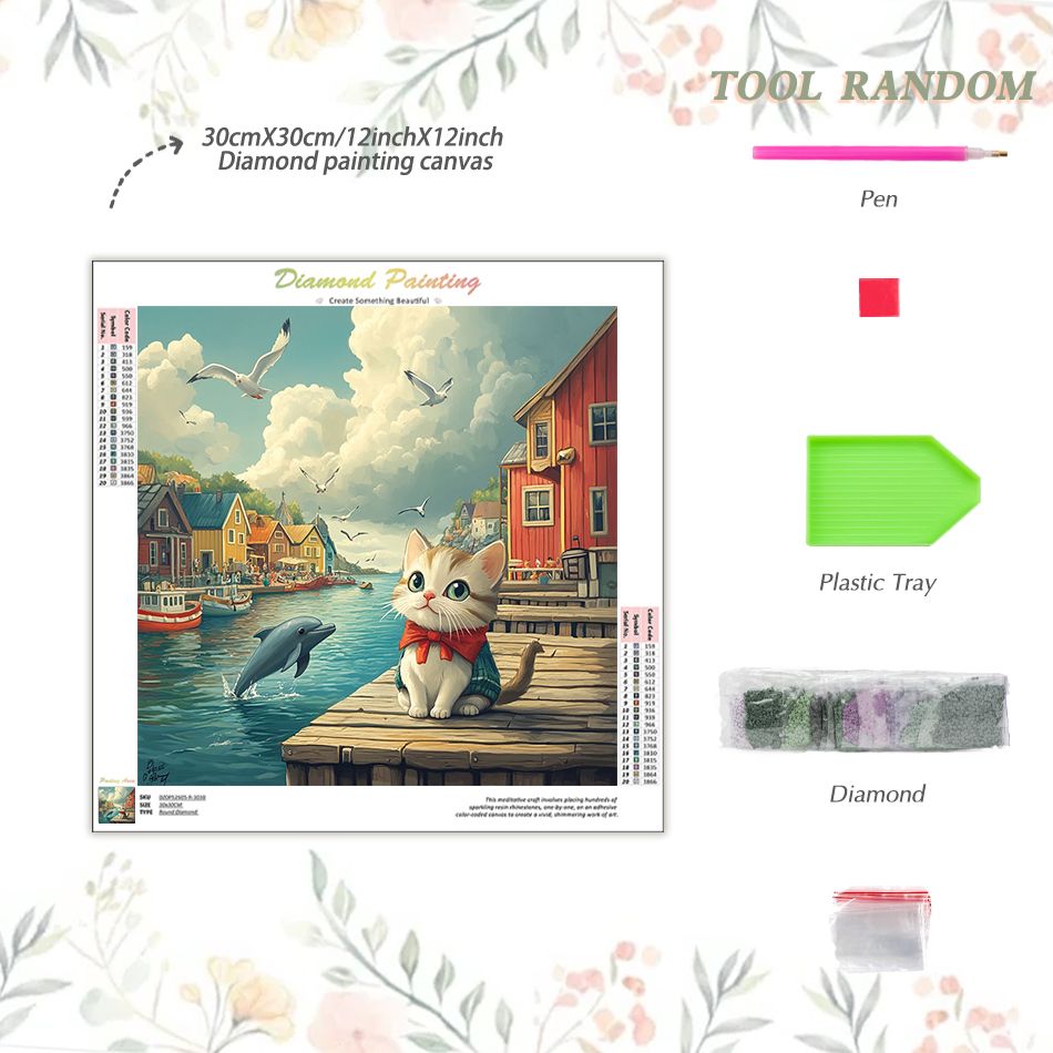 CHENISTORY Cat Diamond Paintin - Resin Art Ideas ulasan dan harga